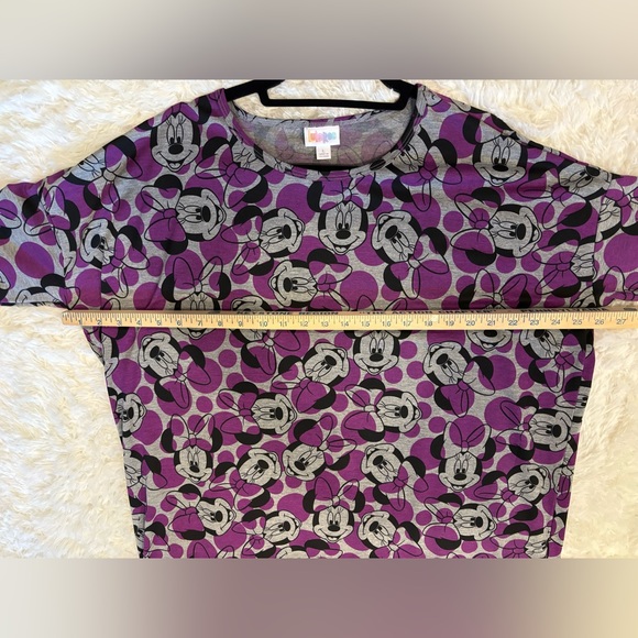Disney Minnie Mouse LuLaRoe Irma top - Picture 4 of 5